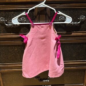 Vintage Valeria Paris Beige Wool Blend Girls Dress